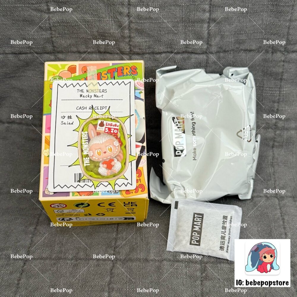THE MONSTERS Wacky Mart Series Figures Pop Mart, Salad